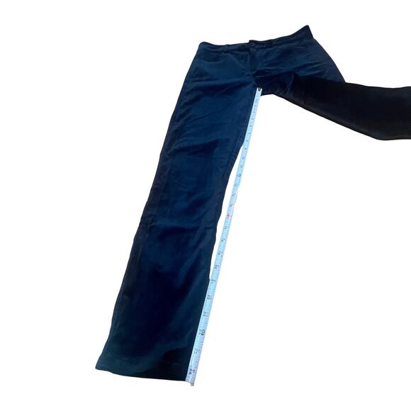 Paige Velvet Hoxton Ankle Deep Navy Blue size 25 - Picture 4 of 8